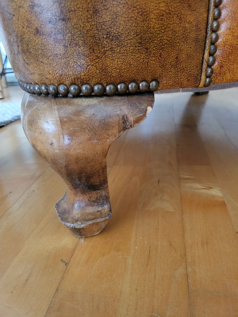 Poltrone: Antiker Chesterfield Ledersessel – Usato da Birsfelden venduto da Osso8 8