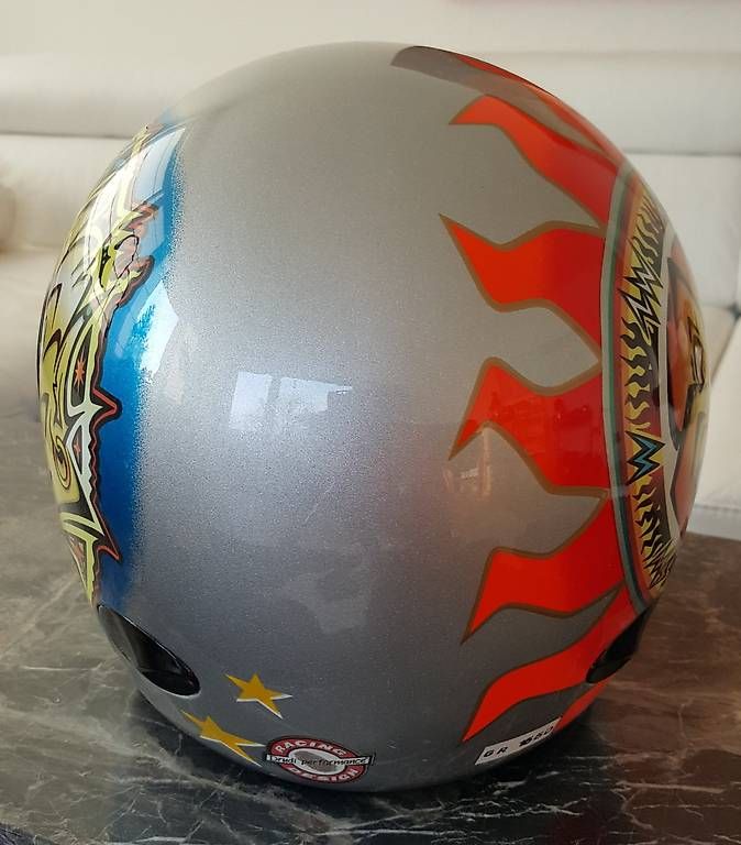 Helme & Visiere: Motorradhelm Valentino Rossi "Sun & Moon" 1995 – Gebraucht aus Effretikon von summerday0859 3
