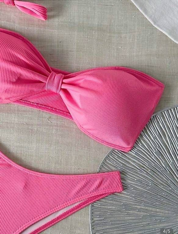 Costumi da bagno & Bikini: Bikini pink, neu, Grösse S – Usato da Balsthal venduto da Malisha2009 3