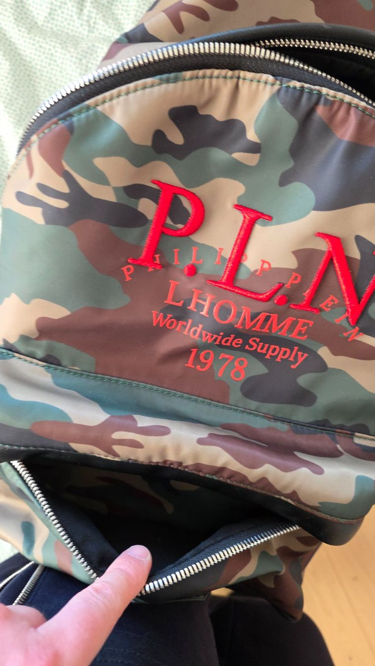 Philipp Plein Zaini: Philipp Plein Camouflage Rucksack – Usato da Horgen venduto da Biffy2010 5