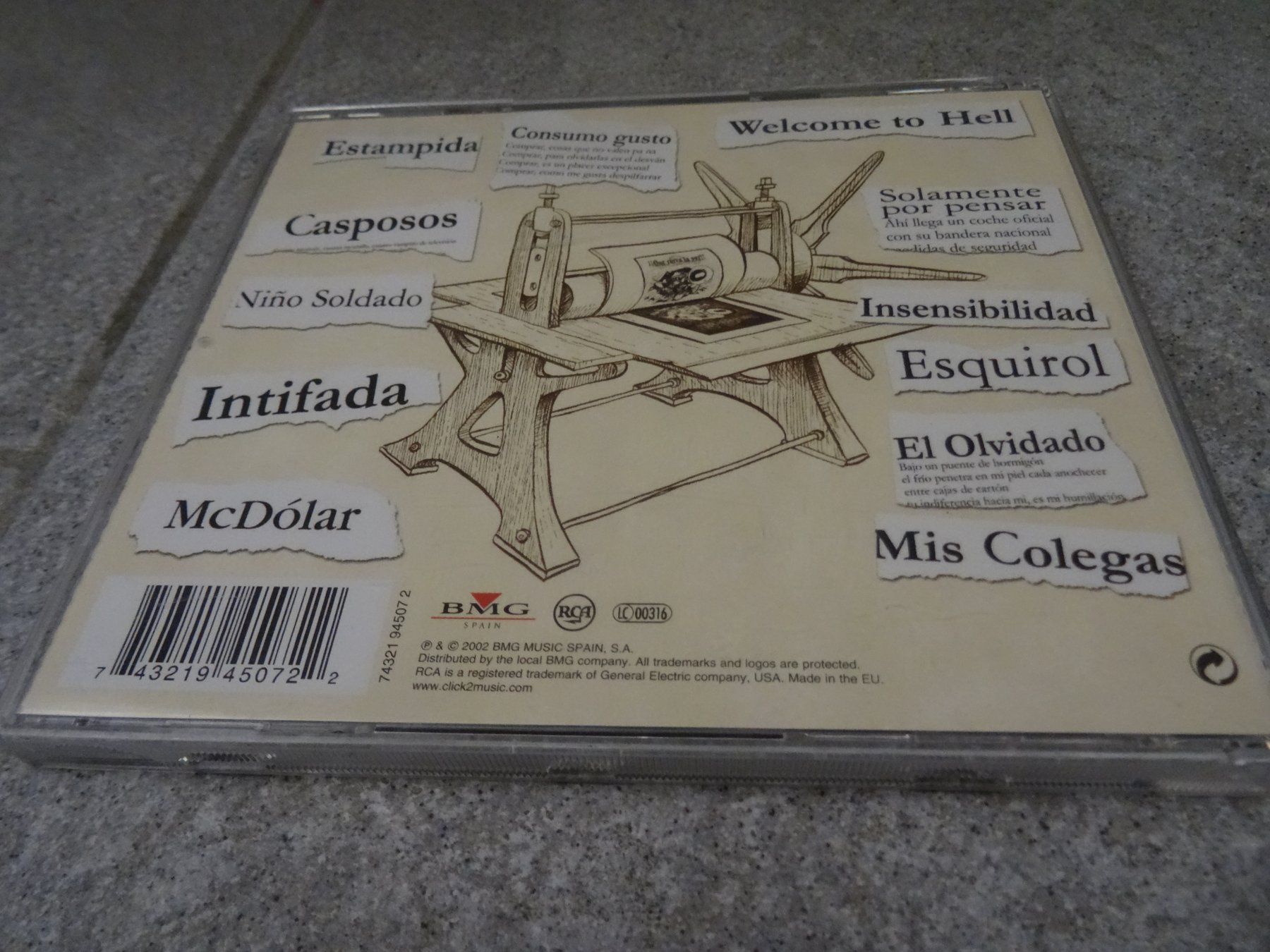 CD: Ska-P - ¡¡Que Corra la Voz!! CD – Usato da Olten venduto da Disc-Ausverkauf 1