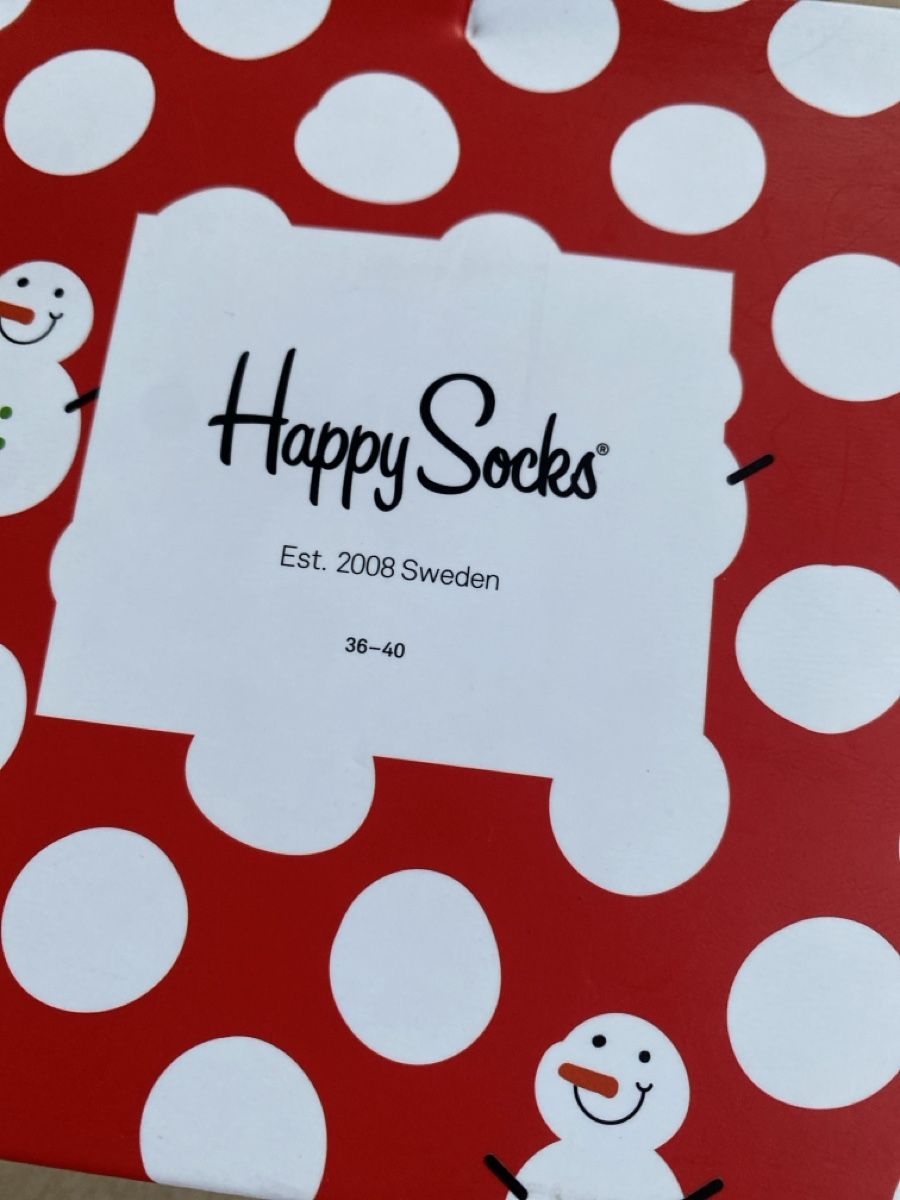 Happy Socks Calze: Happy Socks Box Set, size36-40, winter fun, skiing & snowman – Nuovo e nell'imballaggio originale da Buttikon SZ venduto da Maxwelltime 2