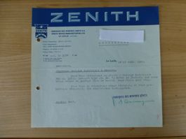Le Locle, Uhren Firma Zenith SA, 1945