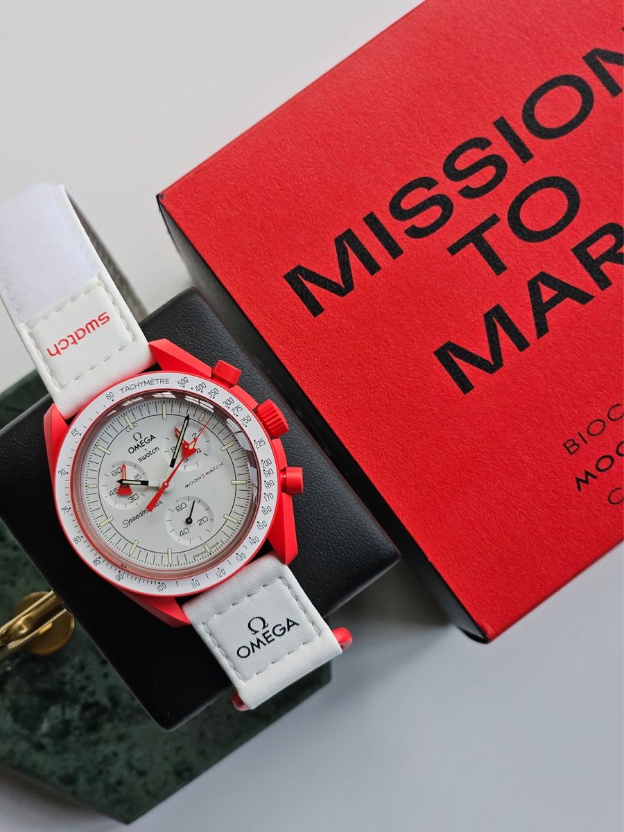 Swatch Orologi: Moonswatch Mission to March – Nuovo e nell'imballaggio originale da Biel/Bienne venduto da yuliyabiel 1