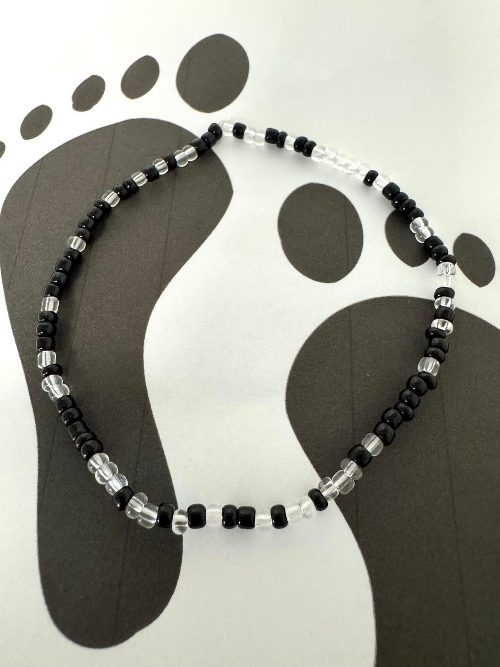 Ketten: Fusskette Kunstperlen – Neu (gemäss Beschreibung) aus Biberist von tl-schmuck
