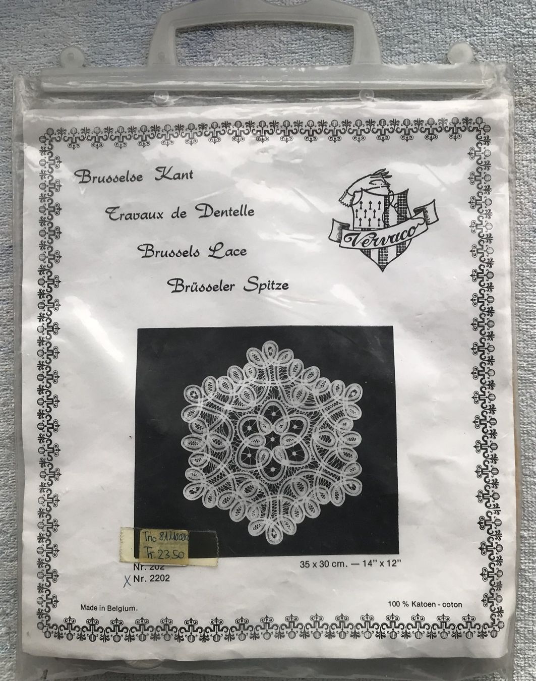 Cerchi da ricamo: STICKEN BRÜSSELER SPITZE – Nuovo e nell'imballaggio originale da Ostermundigen venduto da wini63
