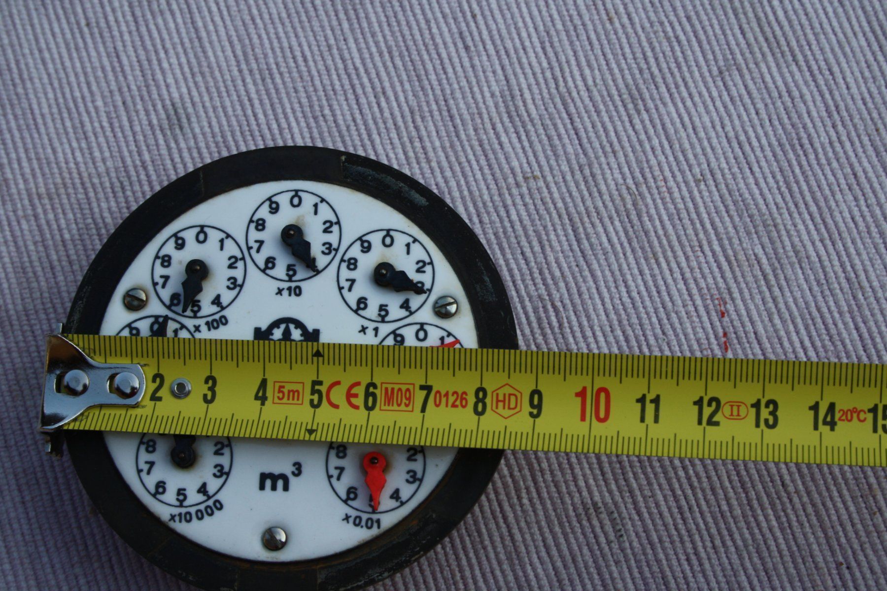 Misurare: VINTAGE WASSERUHR – Difettoso da Wauwil venduto da Pneuedy 7
