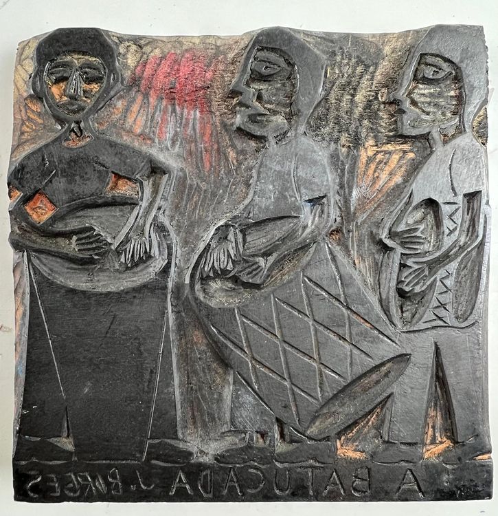 José Francisco (1935) Holzdruckplatte Kaufen auf Ricardo