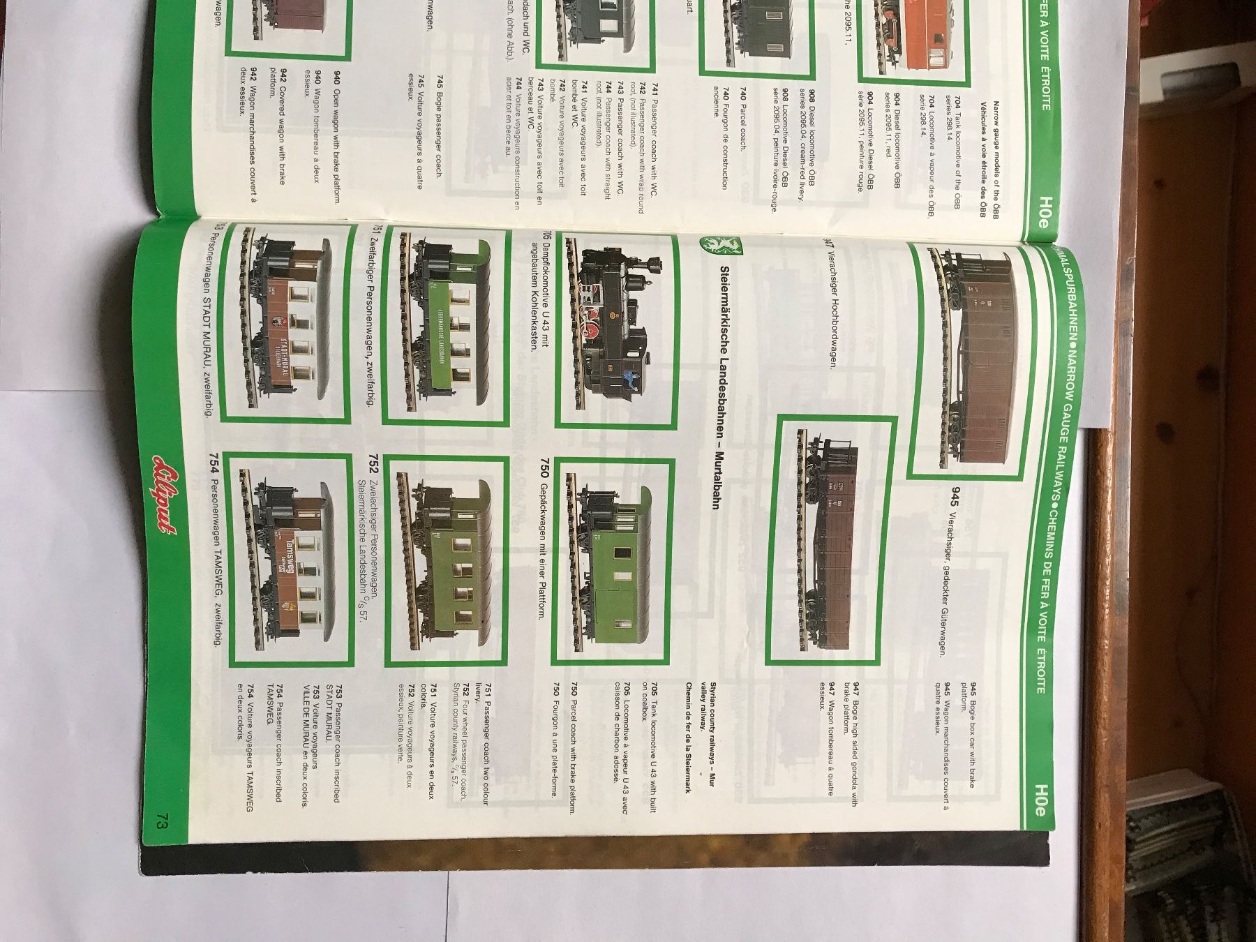 Liliput Modellini di ferrovie: liliput katalog 1984 – Usato da liestal venduto da makai05 6