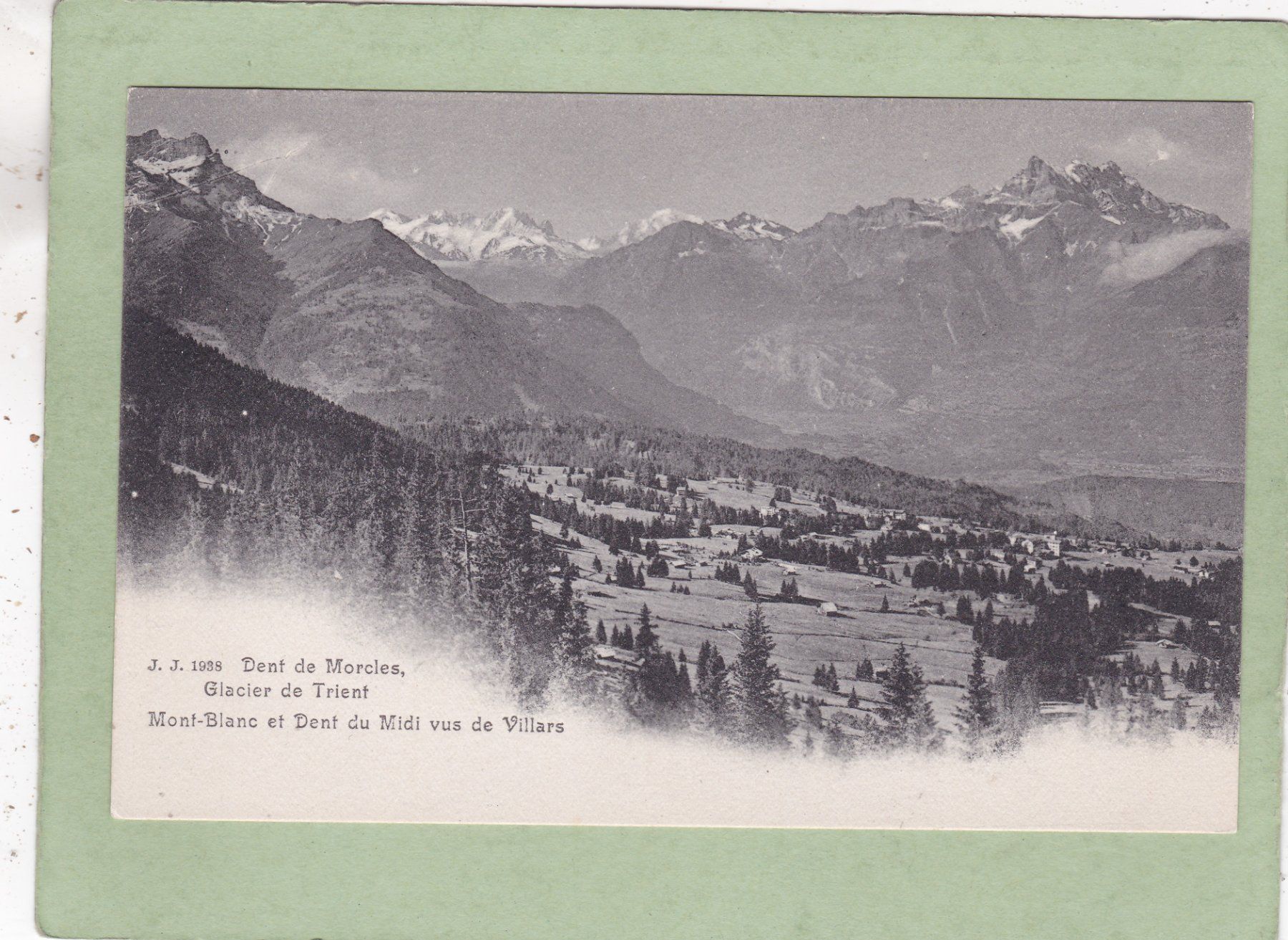 Cartes postales: Dent de Morcles Glacier du Trient – D'occasion à Herisau par Lisegrat2008