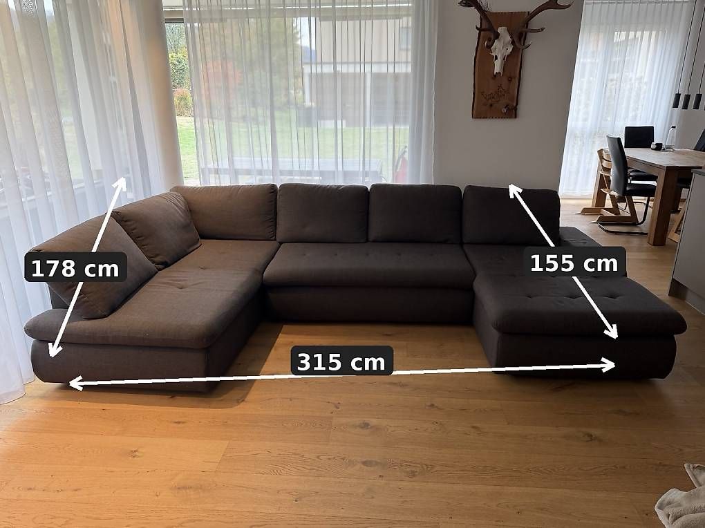 Sofas: Grosses Ecksofa – D'occasion à Felsberg par fla_j96k 1