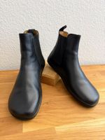 Barfuss-Stiefeletten Zaqq, EQUITY Black Leder, Gr.40 NEU !
