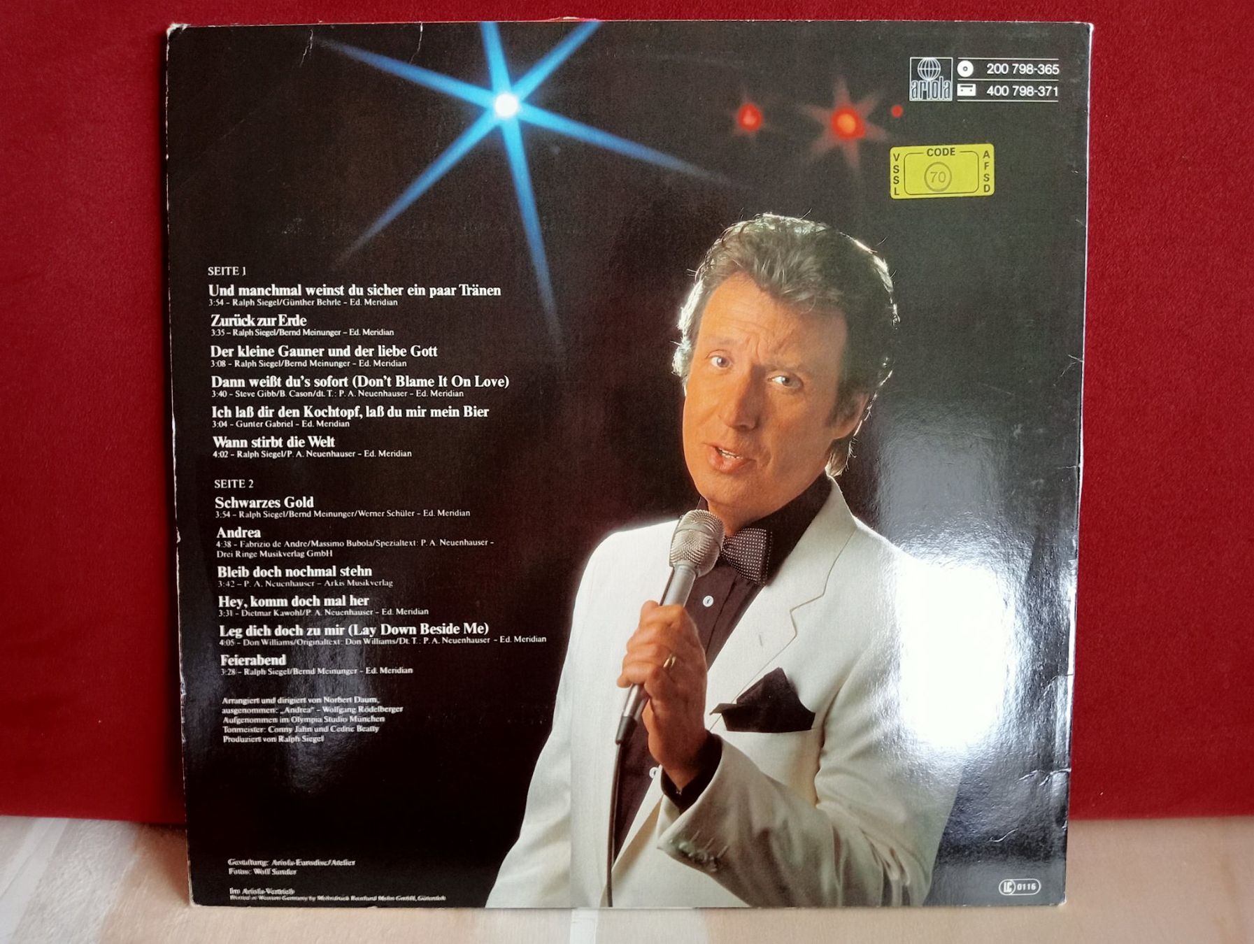 Schallplatten: LP`s von Peter Alexander – Gebraucht aus Grüningen von Urtica 3