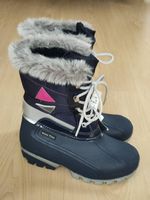 Mädchen Winter-/Schneestiefel blau/pink gefüttert Gr 36 NEU!