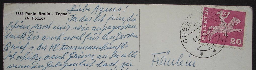 Cartoline postali: PONTE BROLLA - TEGNA (Al Pozzo) – Usato da Jona venduto da philajona 1