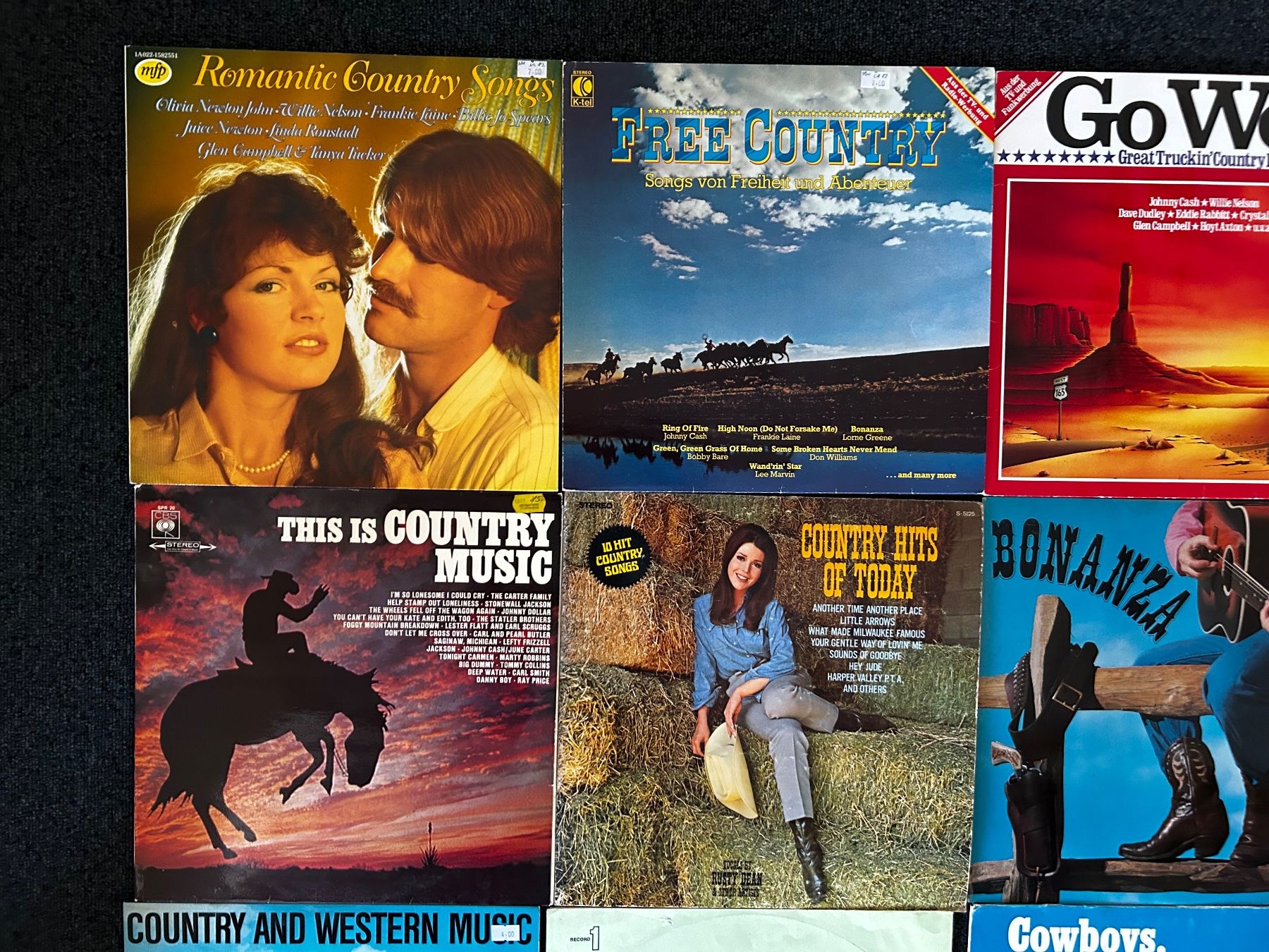 Dischi in vinile: Country & Western Sampler 12 Stk. gebraucht – Usato da Aesch BL venduto da BernisFlomi 1