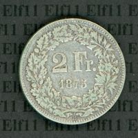 CHF___2.00 1875 ss 2 Franken