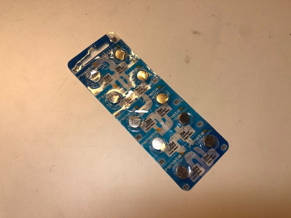 Batterie Orologio Renata 394 SR936SW - 2 Pezzi, 1.55V, Con Cioccolato Belga Quzo - Foto 11