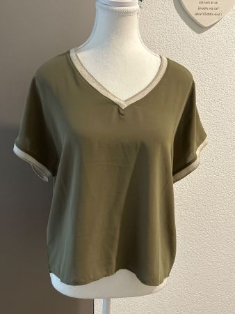 Blusenshirt olive von Motivi Gr. S