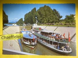 Personenboot der Basler Rheinschiffahrt AG., Basel, in der