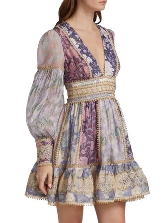 Zimmermann Elegant Silk Blend Dress [Rrp$1500]