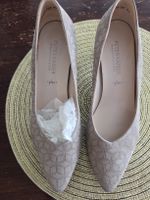 Peter Kaiser Echtleder Pumps Beige Gr. 38.5 Herbst