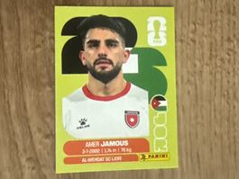 Panini FIFA WM 2026 Sticker Amer Jamous JOR 14
