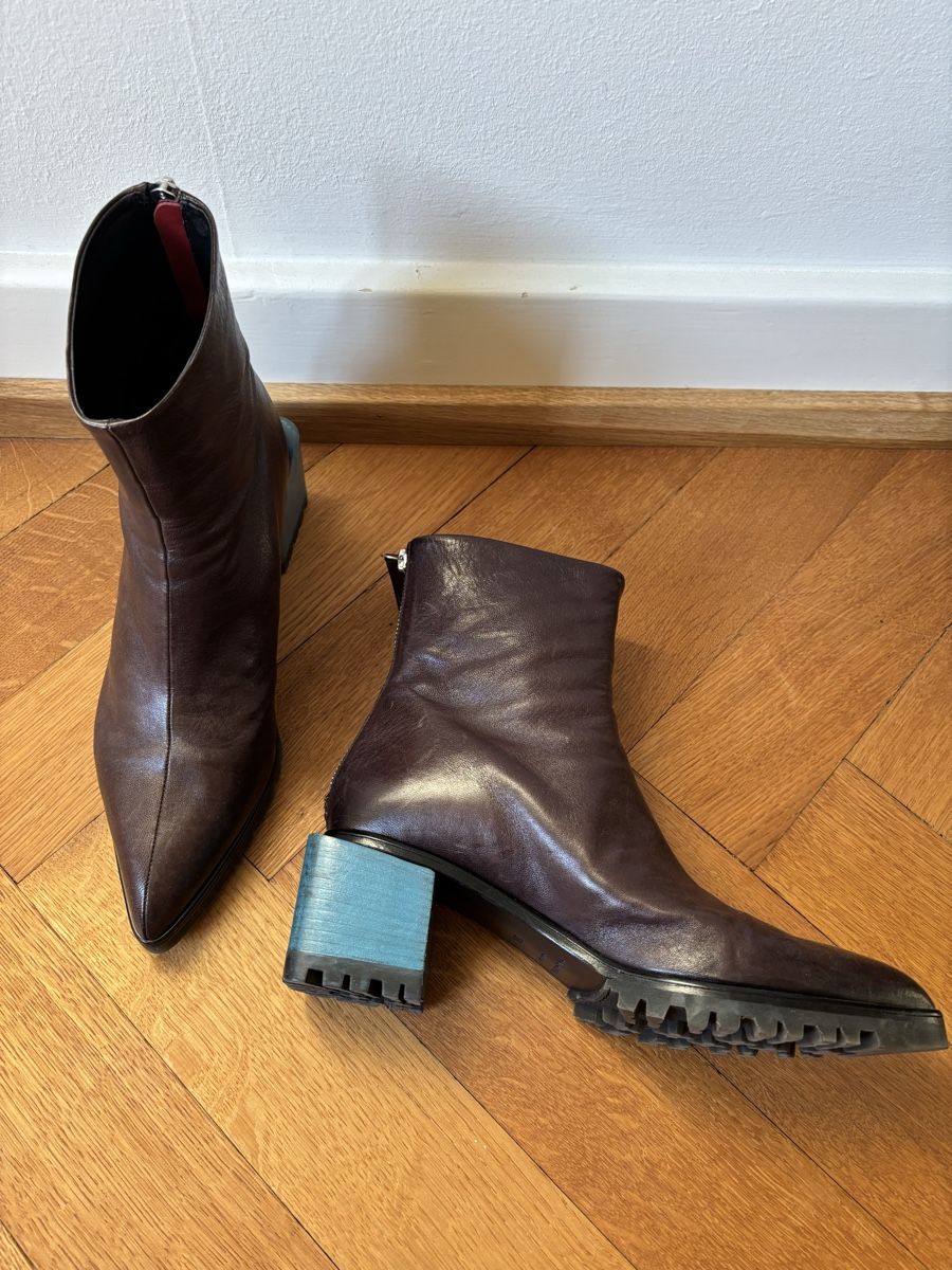 Scarpe da donna: Halmanera Stiefeln Italy – Usato da Basel venduto da Rose9917