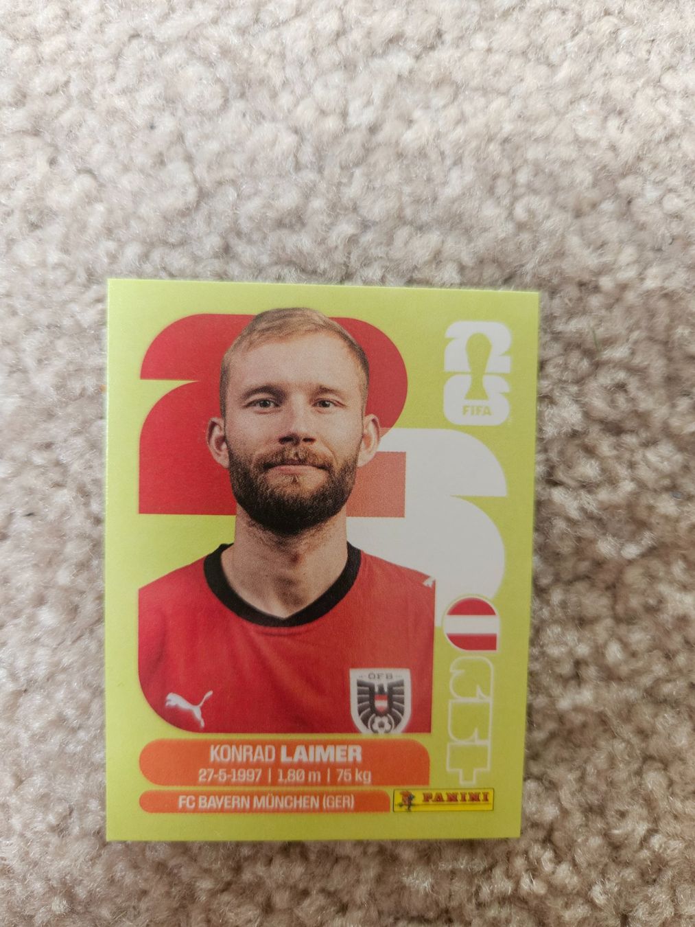 Panini Carte collezionabili: Carte Panini WM 2026 – Usato da Henniez venduto da Tjiminy