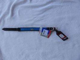 Halsband blau-schwarz 50cm