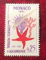 Briefmarke aus Monaco Ungestempelt  Siehe Original Fotos 