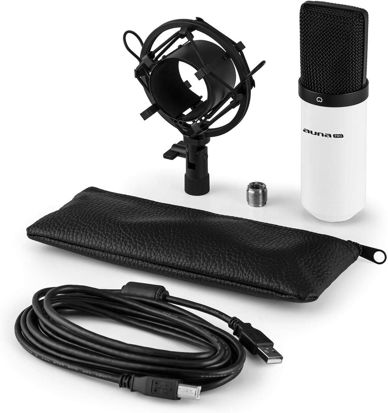 Subtel Cavo USB 2.0 Tipo A A B Per Telecomando Auna MIC-900 – 3 Metri – Nero – Per Ricarica E Aggiornamento Firmware