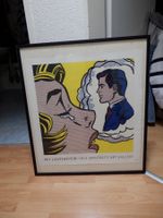 ROY LICHTENSTEIN "Thinking of Him" / Orginalplakat von 1991