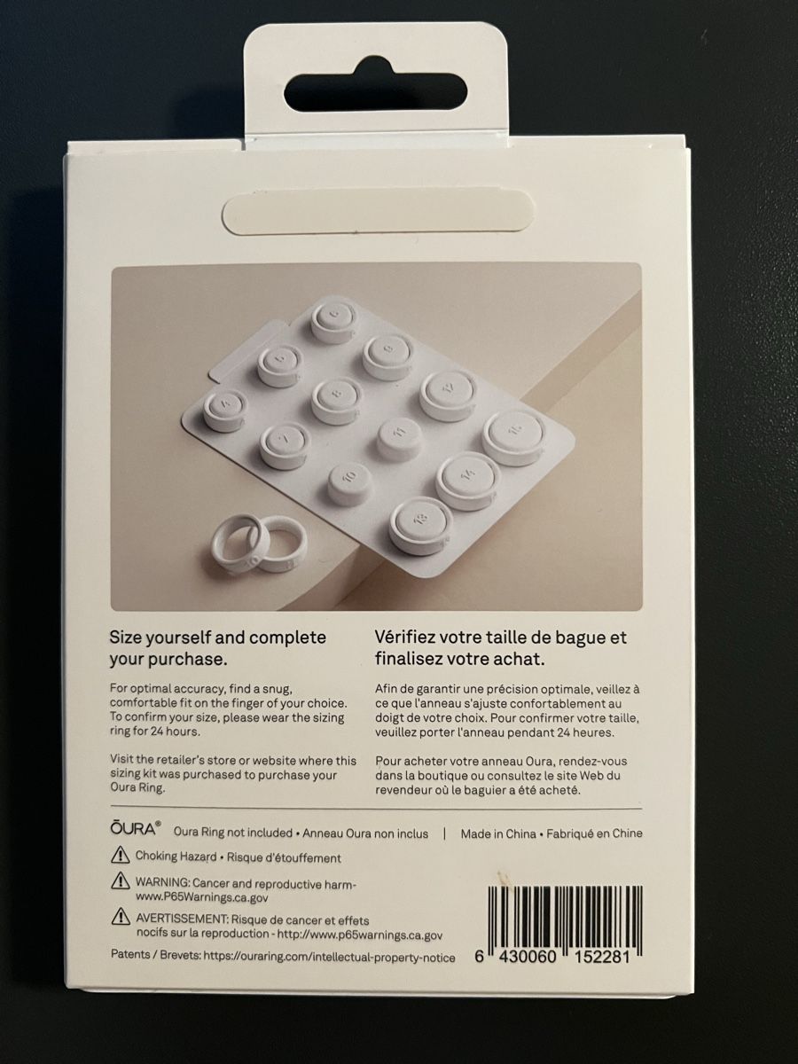 Oura Ringe: Oura Ring 4 - Sizing Kit – Neu (gemäss Beschreibung) aus Kriens von 2PSCL 1