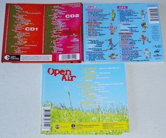 CD: 2 double CD's+ 1CD = 5CD's - Pink, Stern, QL, Toto, Joy, OMD – Usato da Unterbäch venduto da hiliq 1