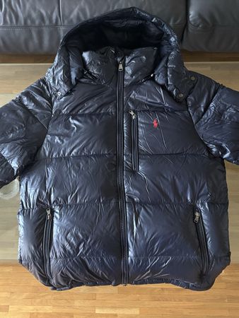 Polo Ralph Lauren Daunenjacke Grösse M dunkelblau