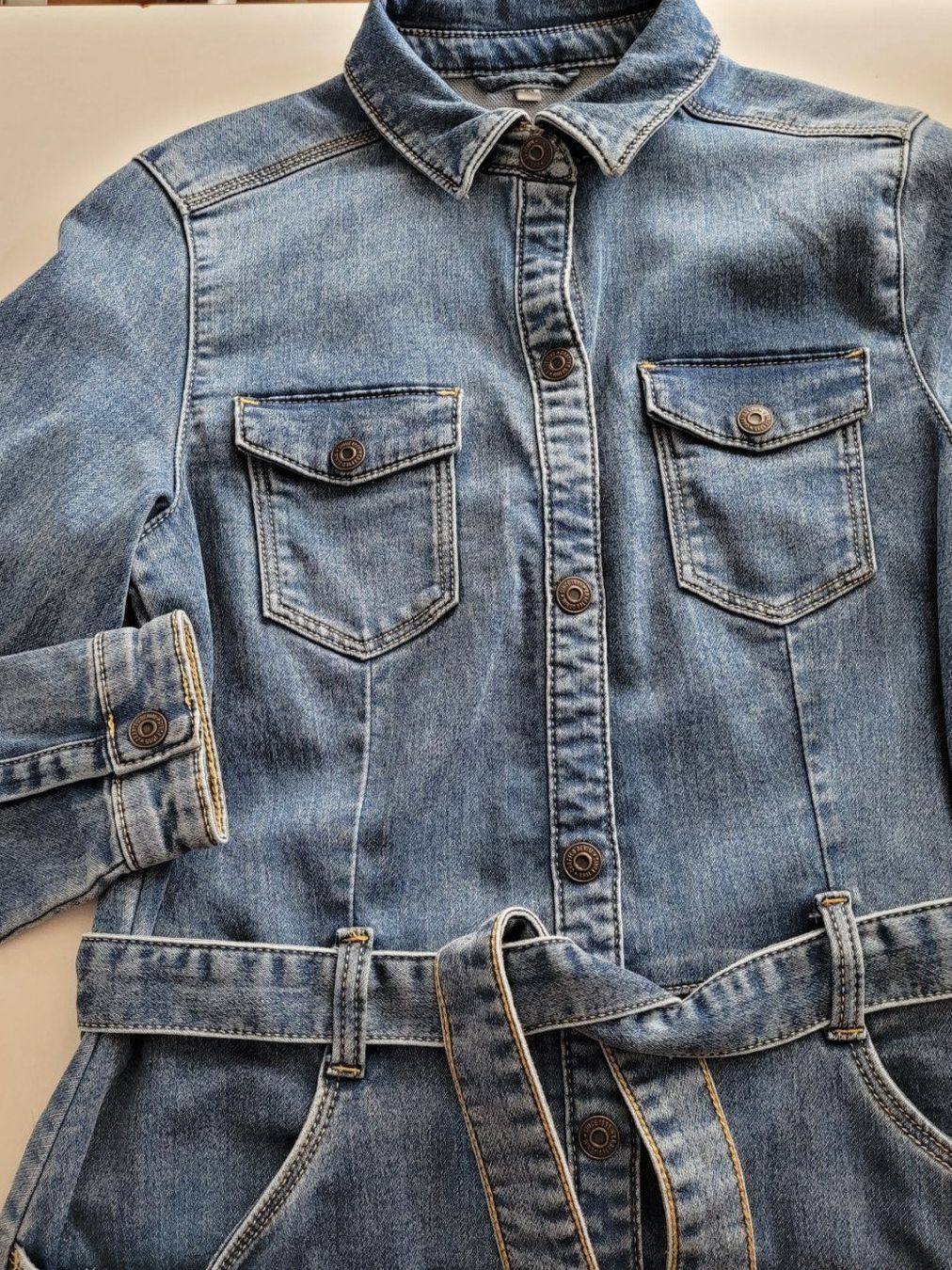 C&A Pantaloni: 164 - Grösse, Mädchen Jeans KLEID langarm – Usato da Nottwil venduto da echtMOMO