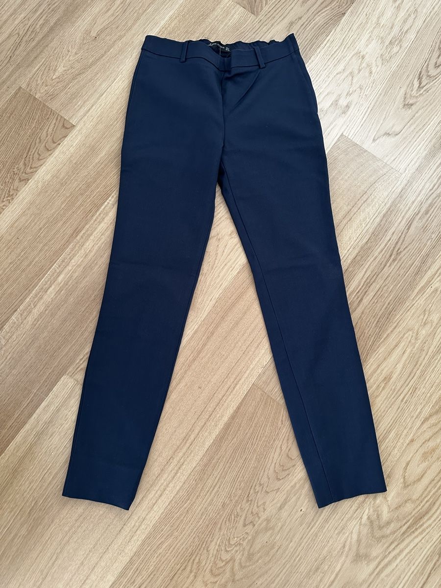 Zara Pantaloni: Zara Hose Marineblau Grösse S – Usato da Honau venduto da salverella