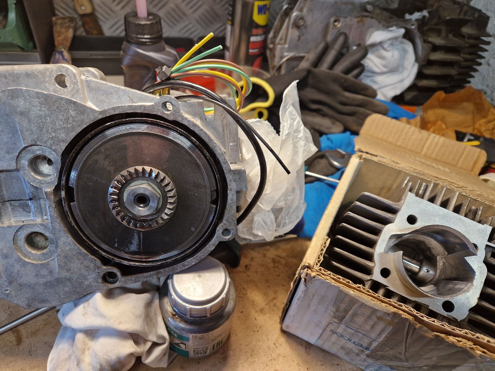 Puch Mofas: Motor Puch E50 kickstart originale Puch a 4 cuscinetti!  – Gebraucht aus Breno von BorioliD 7