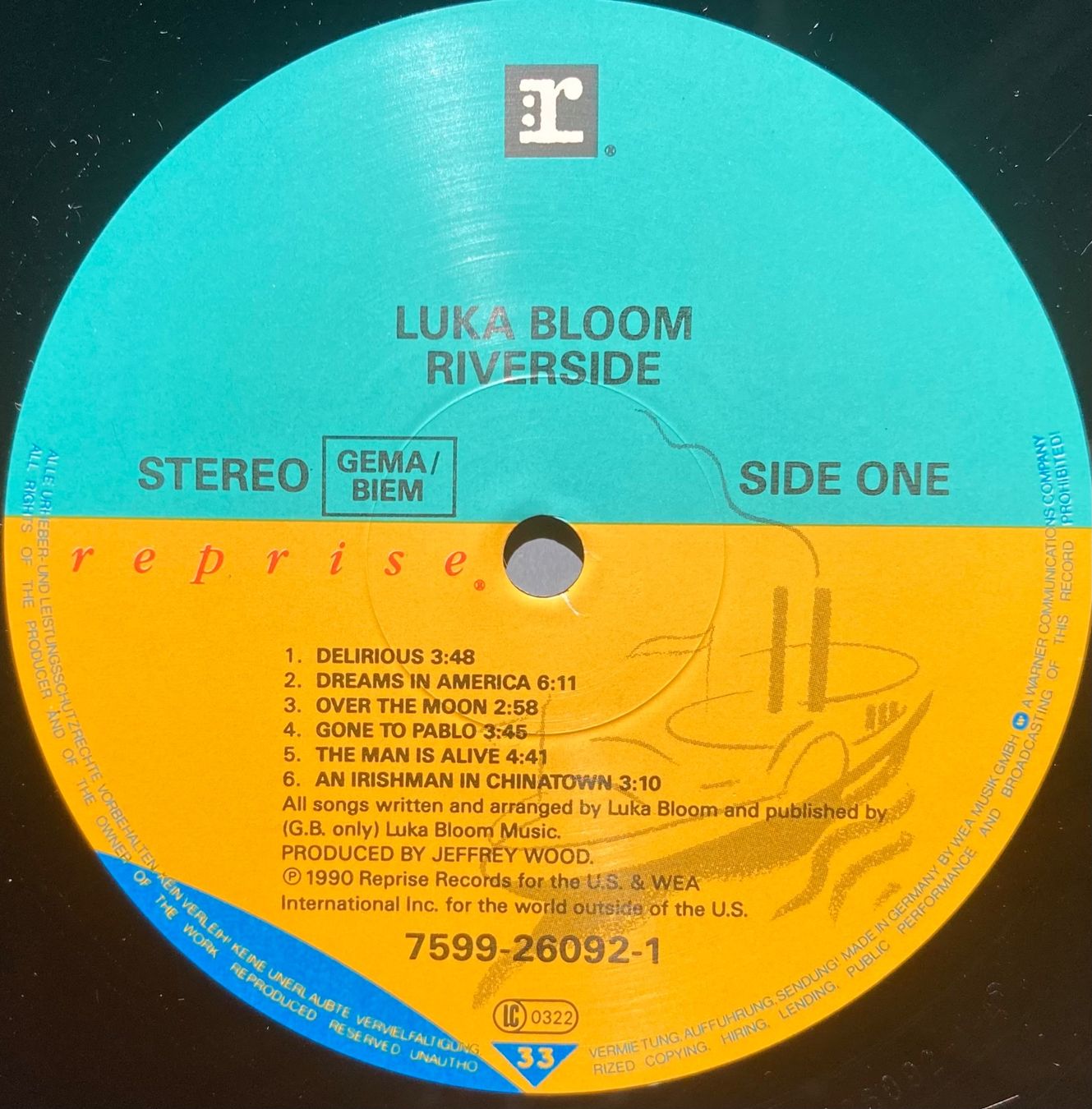 Vinyles: LUKAS BLOOM - RIVERSIDE – D'occasion à Poliez-Pittet par Newtown-Records 2