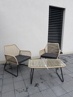 Table et chaise lounge de jardin 