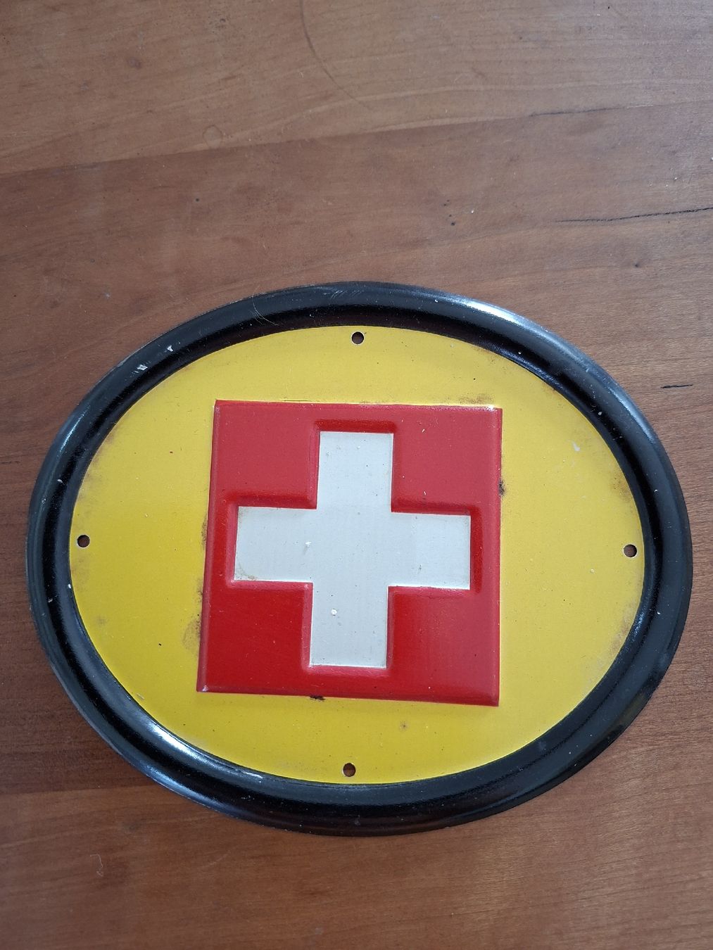 Insegne: Blechschild schweiz antik militär? – Usato da Niederlenz venduto da bagua1