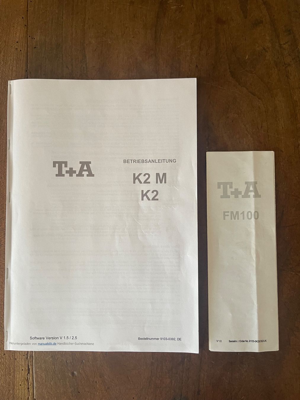 T+A Ricevitori: T&A K2 M – Usato da Ftan venduto da Titelseite 6
