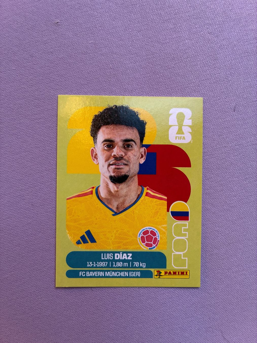 Panini Cartes à collectionner: FIFA WC 2026 Luis Diaz COL 20 Sticker – Neuf (Voir description) à Boll par valoune01