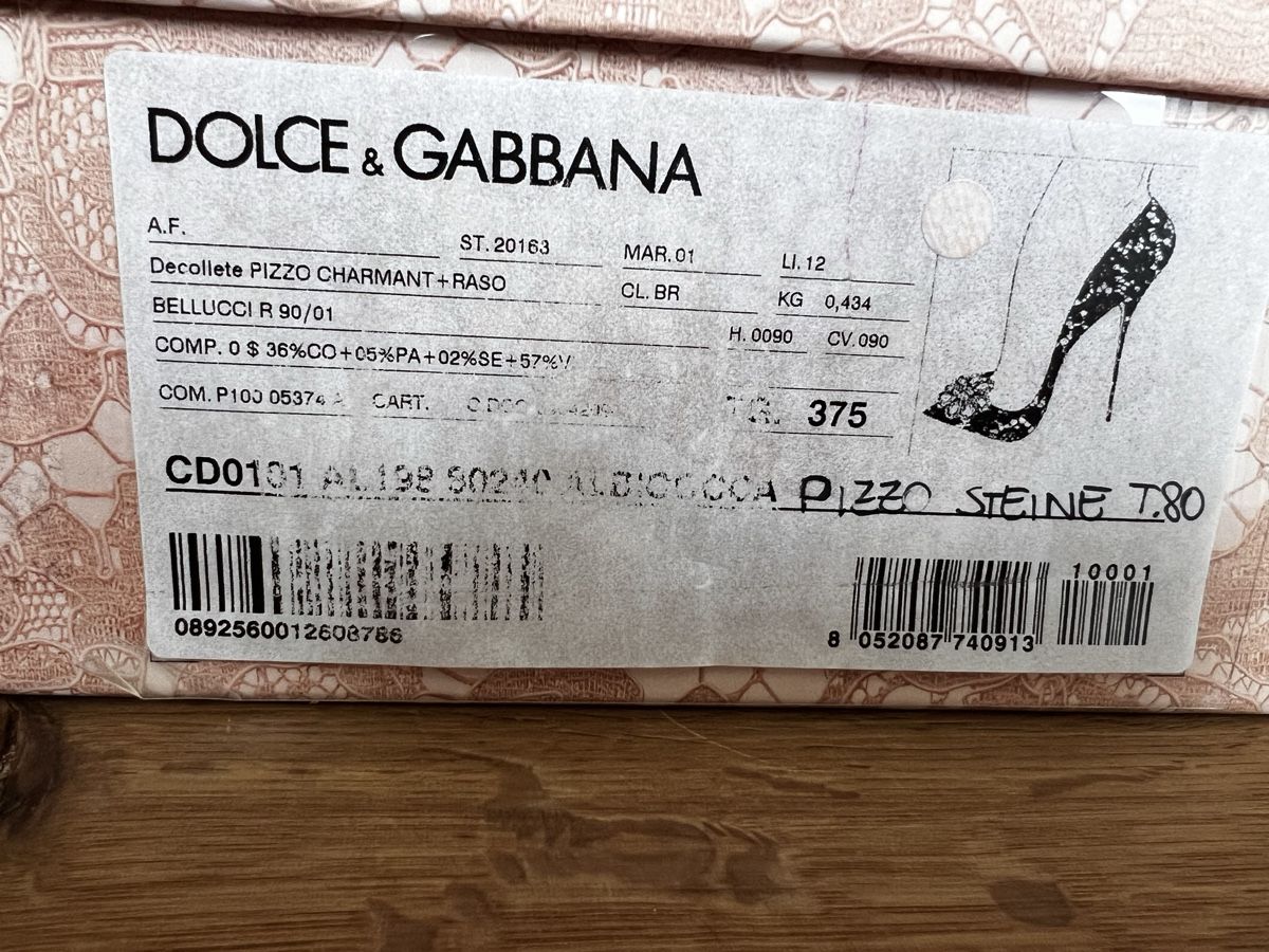 Dolce & Gabbana Scarpe da donna: Dolce Gabbana Rainbow Spitzen Pumps – Usato da Vogelsang AG venduto da Hedgehog_1985 2