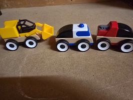 3er Set Spielfahrzeuge