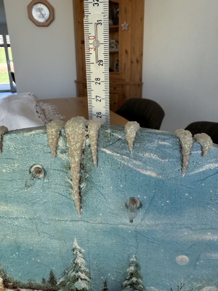 Tutte le decorazioni: Winterszene mit Schleichtieren, Handarbeit – Nuovo (secondo la descrizione) da Sarmenstorf venduto da Nathaliie_21 6