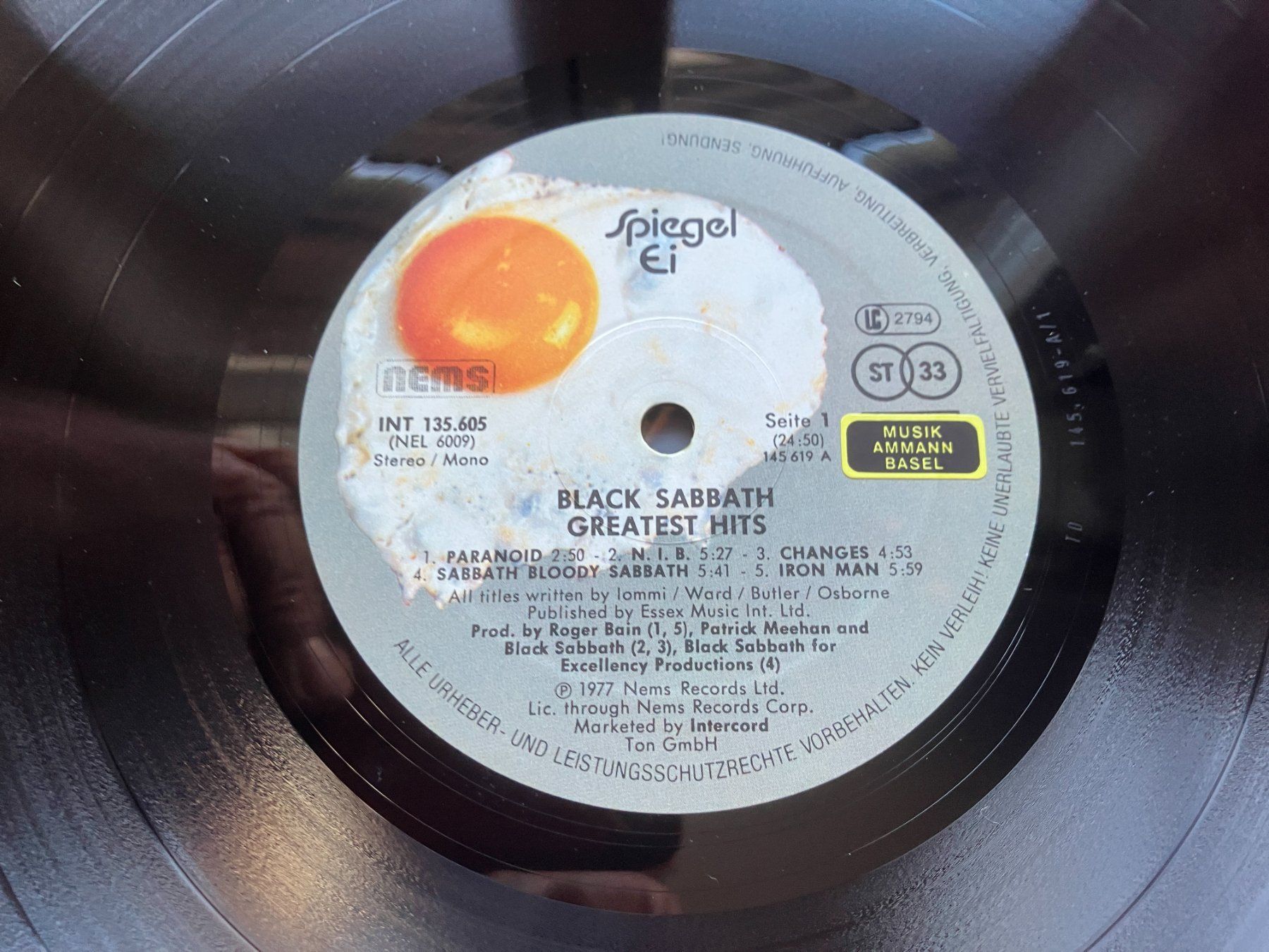 Dischi in vinile: Black Sabbath – Usato da Aarwangen venduto da Jukebox3 5