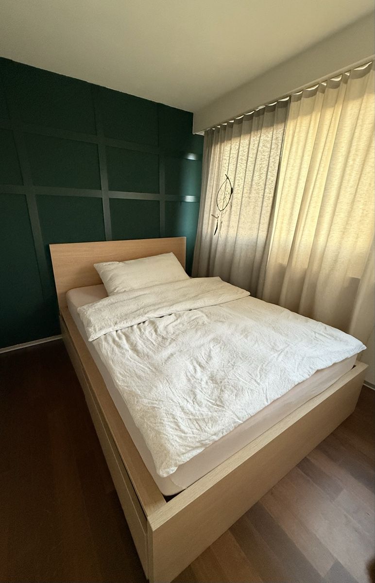 Betten: Malm Bett 140x200 inkl. Lattenrost – Gebraucht aus Cham von flamingo1707