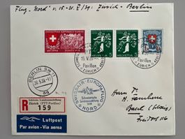 1939 Landi Europa-Flug Nord nach Berlin mit 165z